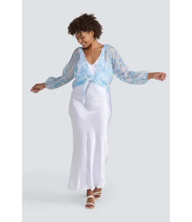 Jessica Laura Swirl Gauze Top