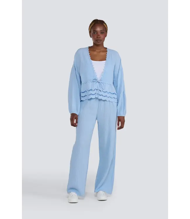Jessica Laura Waffle Drawstring Pant