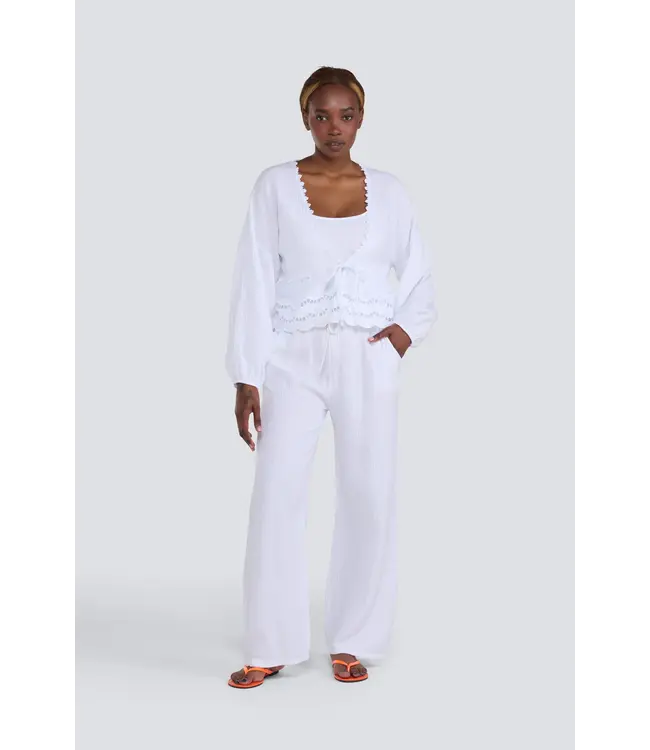 Jessica Laura Waffle Drawstring Pant