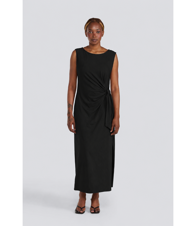 Jessica Laura Round neck tank dress with side knot