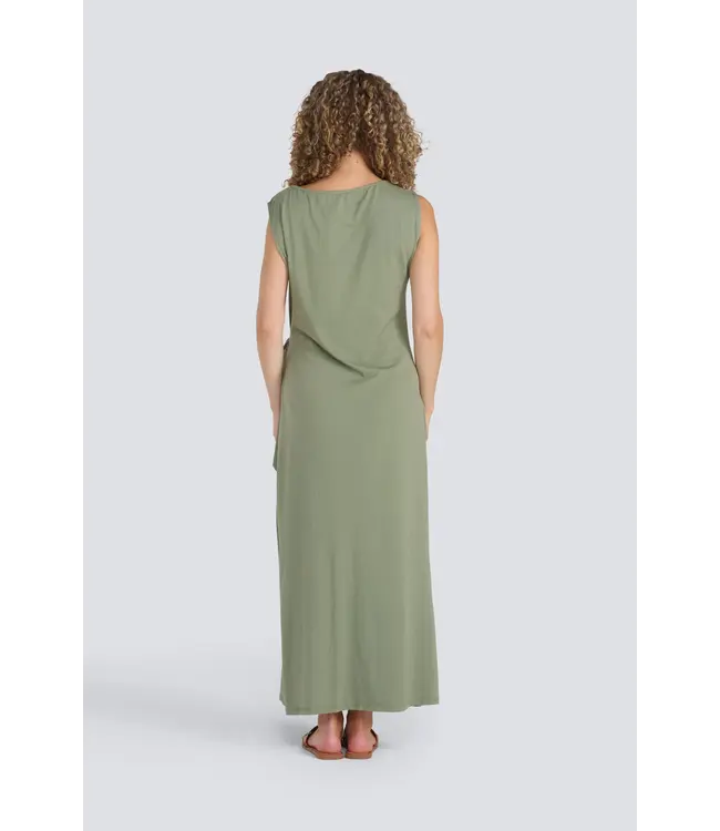Jessica Laura Round neck tank dress with side knot