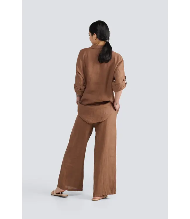 Jessica Laura Linen Oversize Shirt