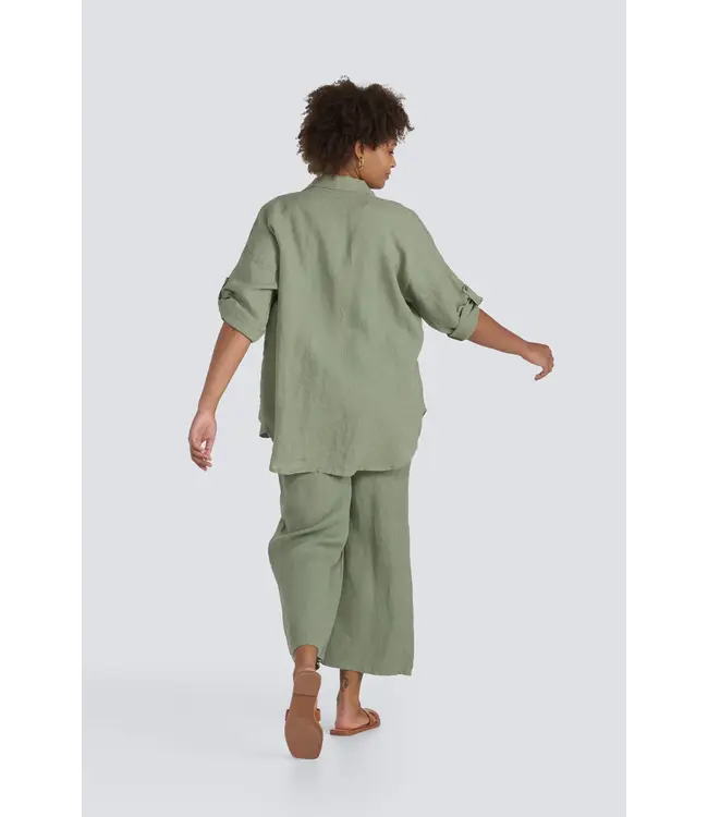 Jessica Laura Linen Oversize Shirt