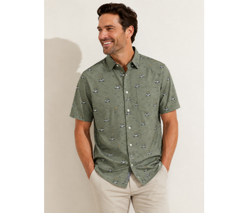 Point Zero  printed short sleeved shirt easy care