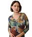 FDJ FRENCH DRESSING FDJ DROP SHOULDER V NECK TOP