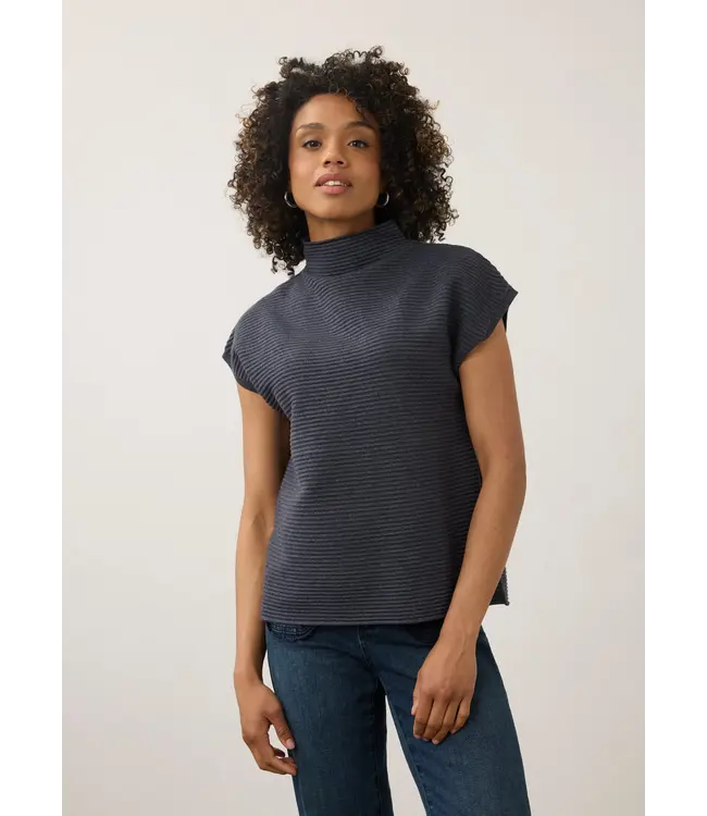 FDJ Ottoman Cap Sleeve  Sweater