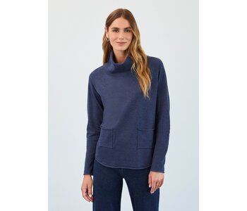 FDJ Cowl Neck Sweater with Pockets