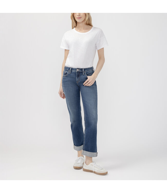 Silver Jeans Chelsea Boyfriend Mid Rise