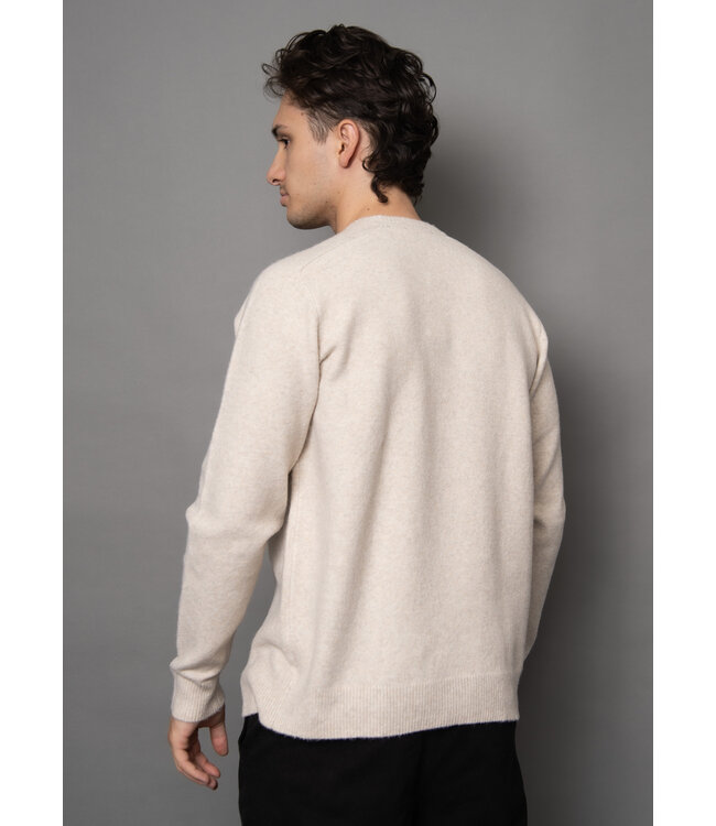 Hedge Mens Long Sleeve Crew Neck Sweater