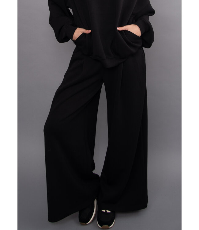 RD Style Soft Knit Pull On Wide Leg Pant