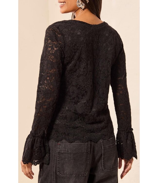 Tribal Canada Wear 2 Ways Dance Lace Blouse