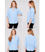 RENUAR Renuar High Twist Woven  Top with back detail