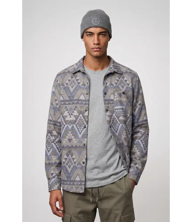 Point Zero Geoffrey Bonded Check Button-Up Shirt