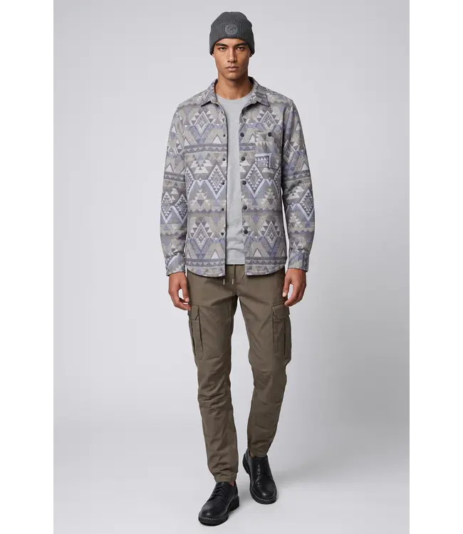 Point Zero Geoffrey Bonded Check Button-Up Shirt