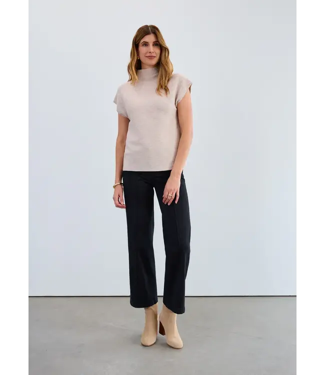 FDJ Ottoman Cap Sleeve  Sweater