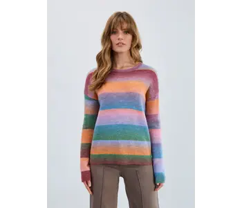 FDJ Sweater Brixton Multi Stripe