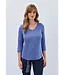 FDJ FRENCH DRESSING FDJ 3/4 Sleeve V-Neck Top