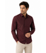 POINT ZERO Point Zero  Easy Care Solid Dress Shirt