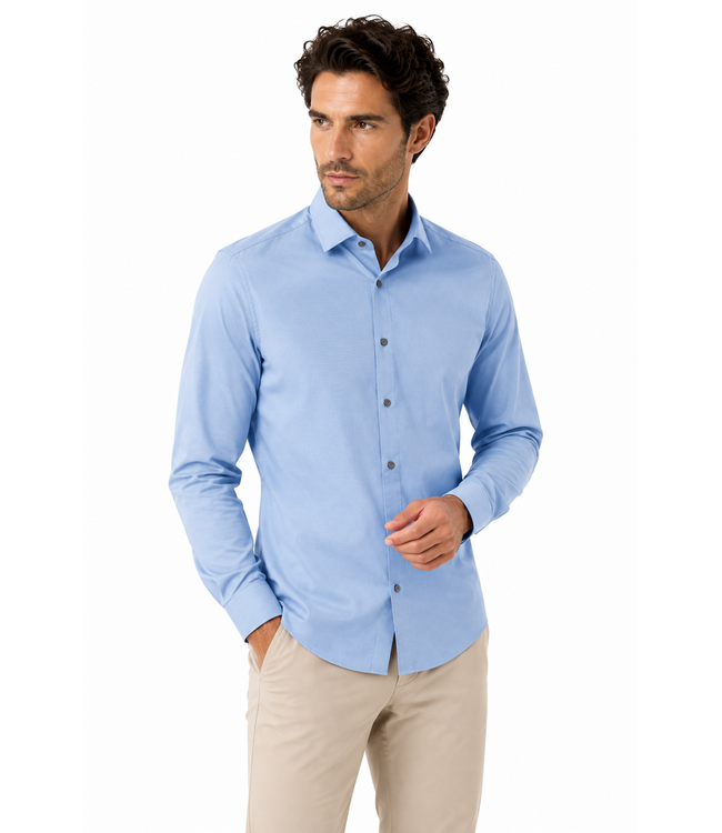 Point Zero  Easy Care Solid Dress Shirt