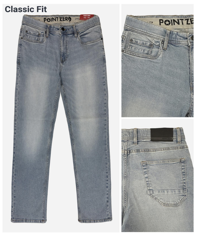 Point Zero Classic Straight Fit Jeans