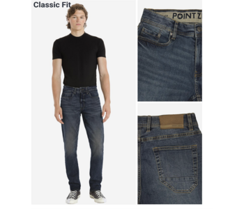 Point Zero Classic Straight Fit Jeans