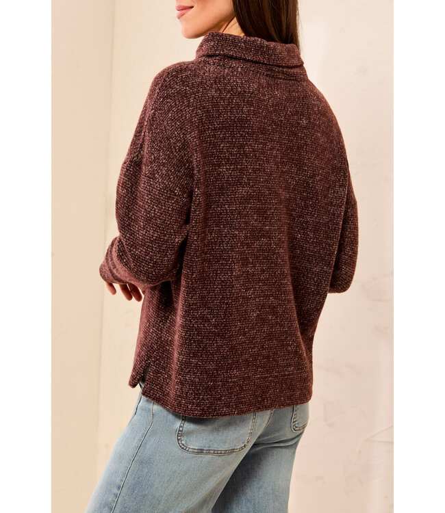 Tribal Canada FUNNEL NECK SWEATER