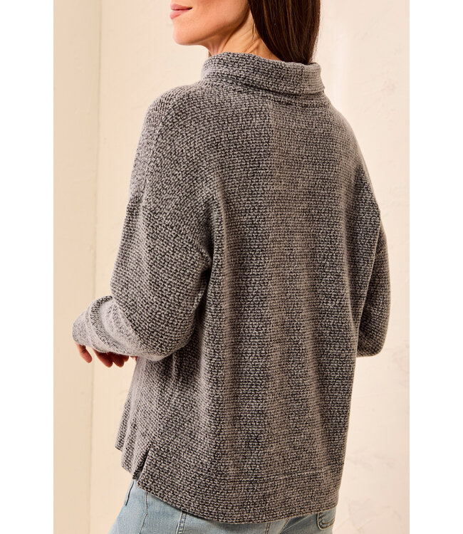 Tribal Canada FUNNEL NECK SWEATER
