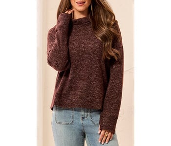 Tribal Canada FUNNEL NECK SWEATER