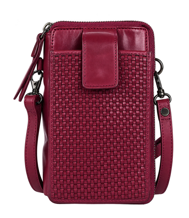 Ella Cross Body Genuine Leather Wallet