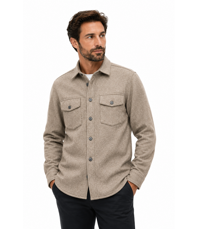 Point Zero Bonded 2 chest Polar fleece Shirt Jacket