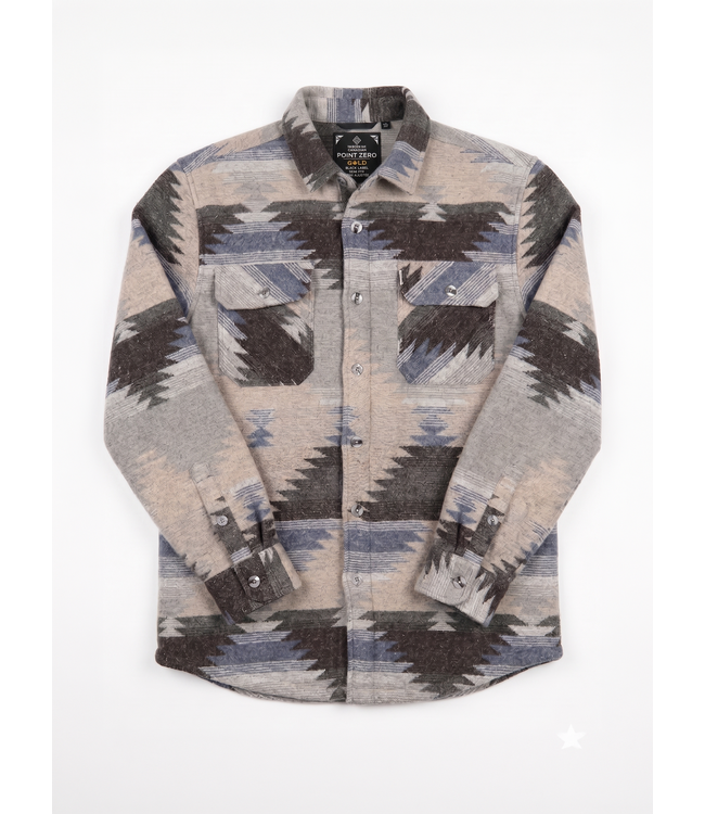Point Zero Bonded 2 chest Polar fleece Shirt Jacket