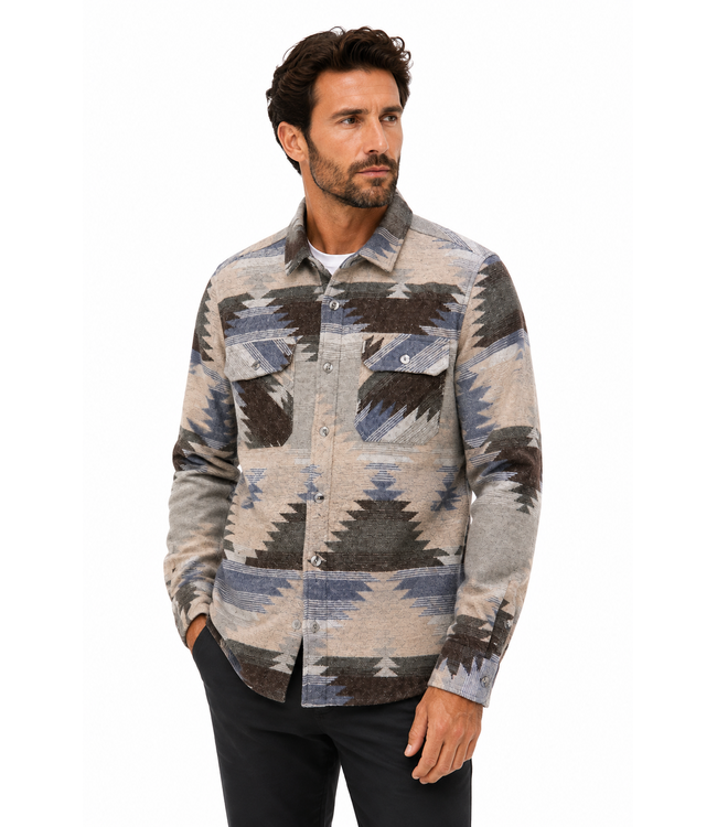 Point Zero Bonded 2 chest Polar fleece Shirt Jacket