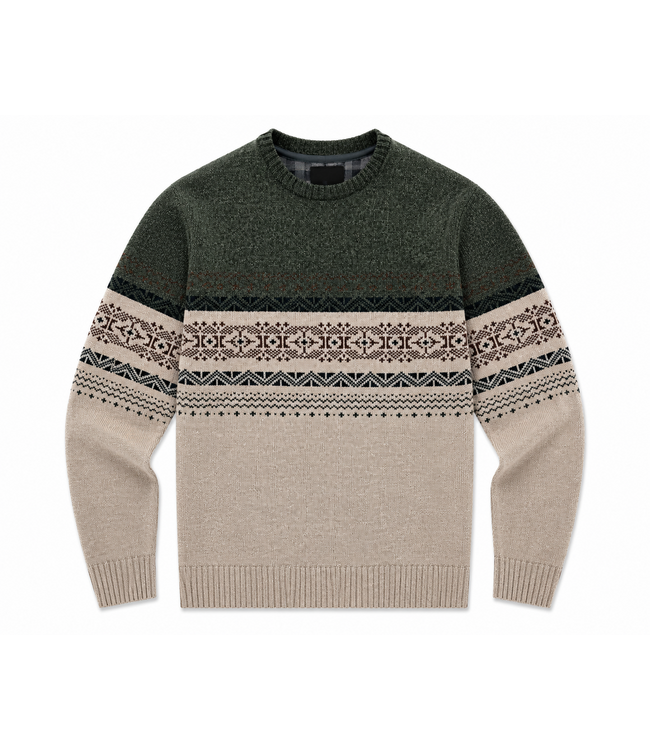 Point Zero Crew Neck Polar Fleece Sweater