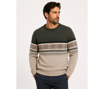 Point Zero Crew Neck Polar Fleece Sweater