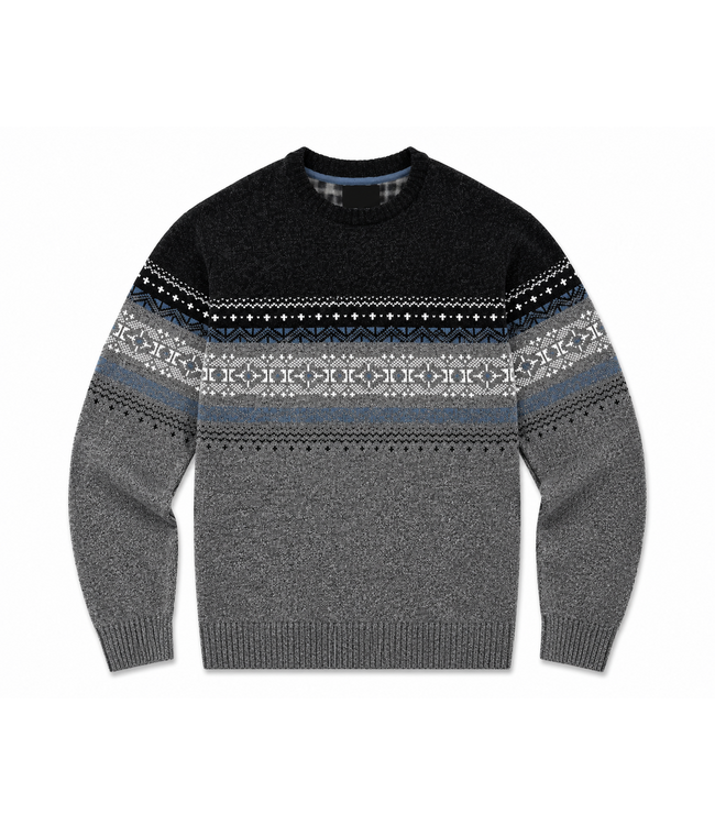 Point Zero Crew Neck Polar Fleece Sweater