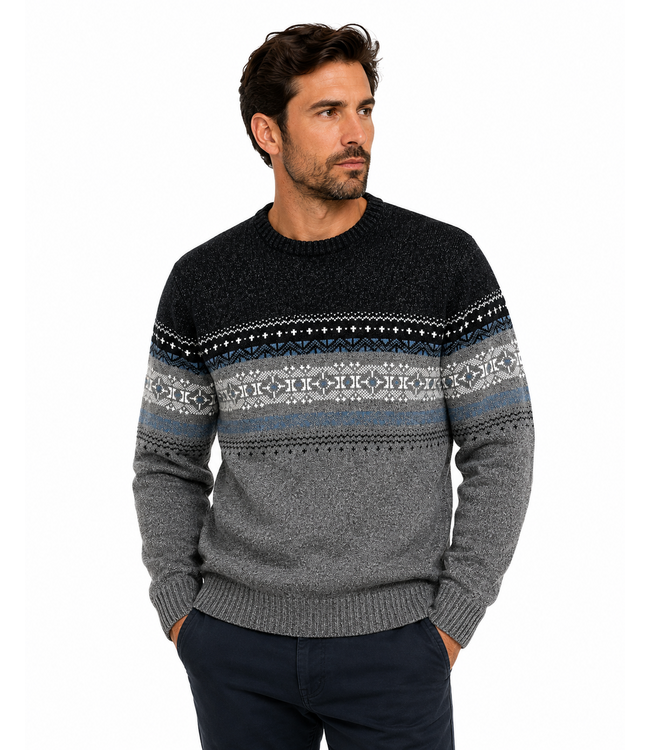 Point Zero Crew Neck Polar Fleece Sweater