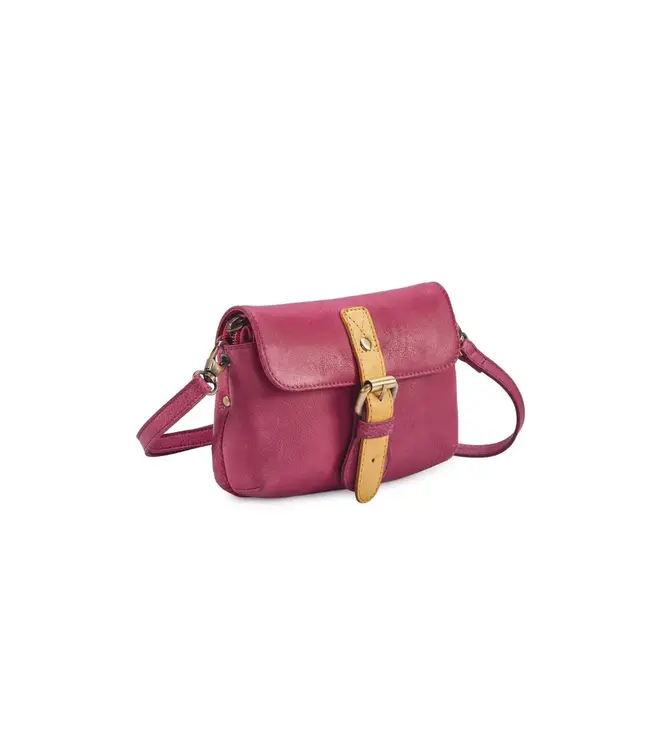 Mil Genuine Leather Claire Cross Body Wallet