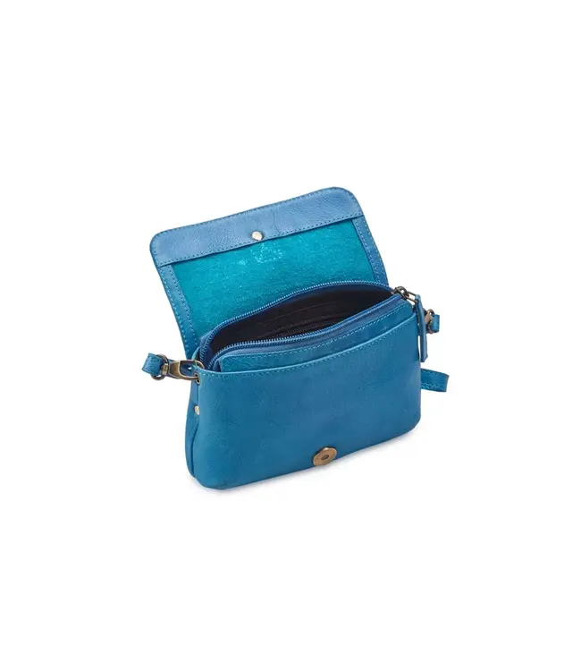 Mil Genuine Leather Claire Cross Body Wallet