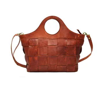 153 PALERMO Genuine Leather Handbag