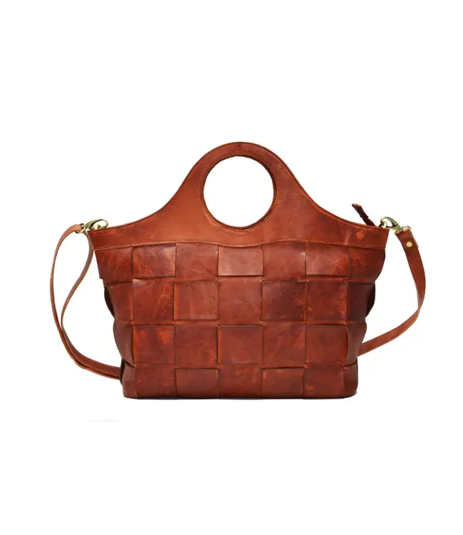 153 PALERMO Genuine Leather Handbag