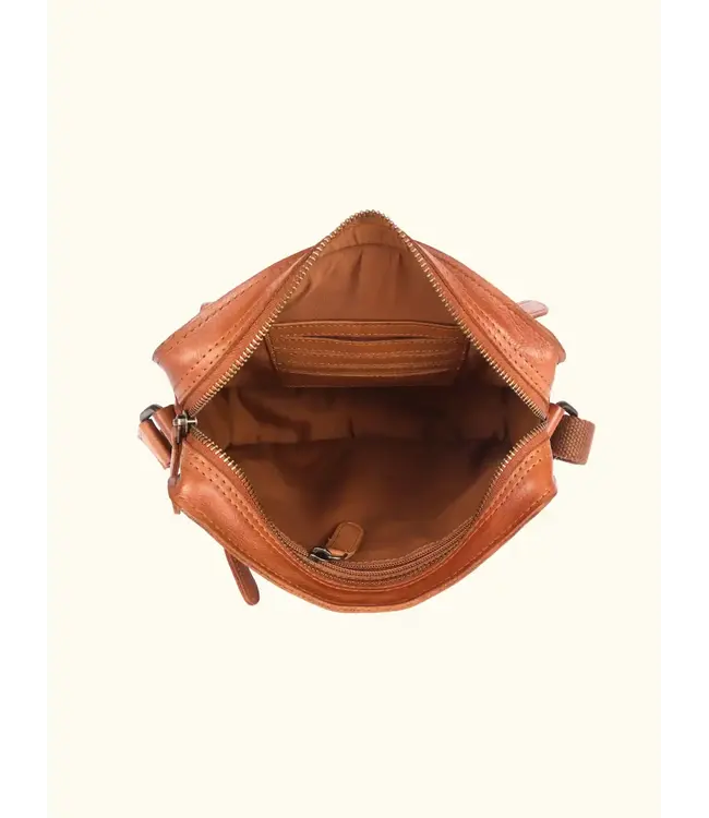 035 Flavia Leather Genuine Leather Sling Bag