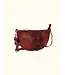 MILO GENUINE LEATHER CANADA 020-Sluce Washed Genuine Leather Bag with Rose Detail