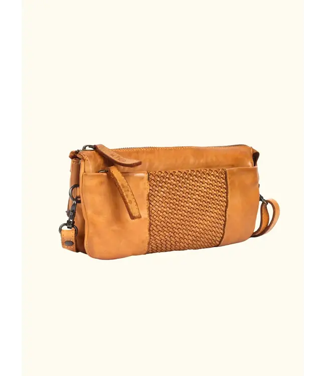 041 Brisa Washed Genuine Leather Sling Bag