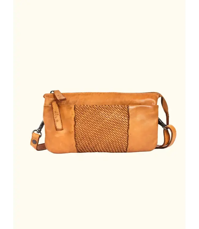 041 Brisa Washed Genuine Leather Sling Bag