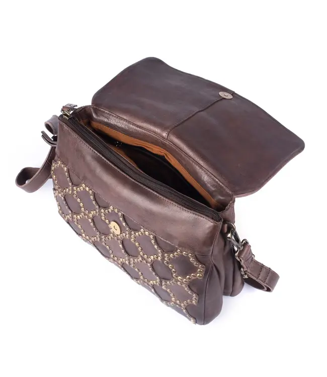 060 CECILIA GENUINE LEATHER HANDBAG
