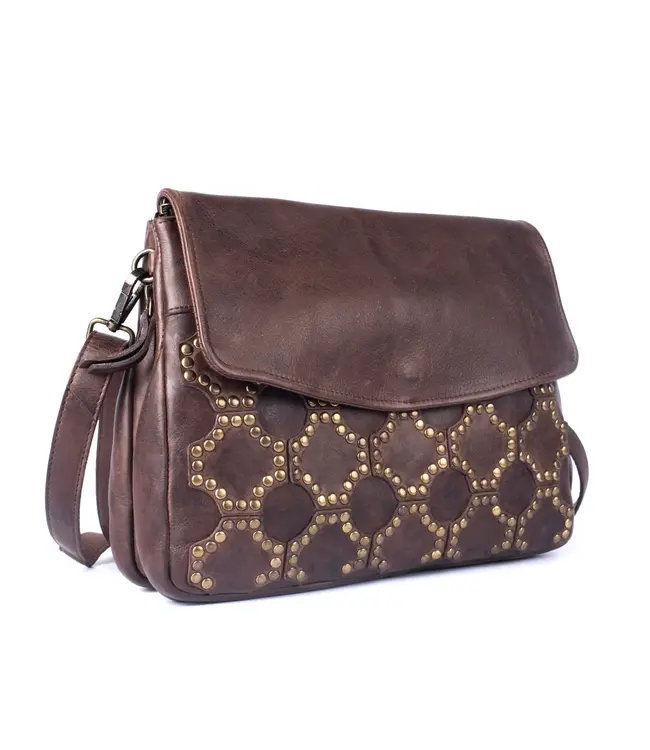 060 CECILIA GENUINE LEATHER HANDBAG