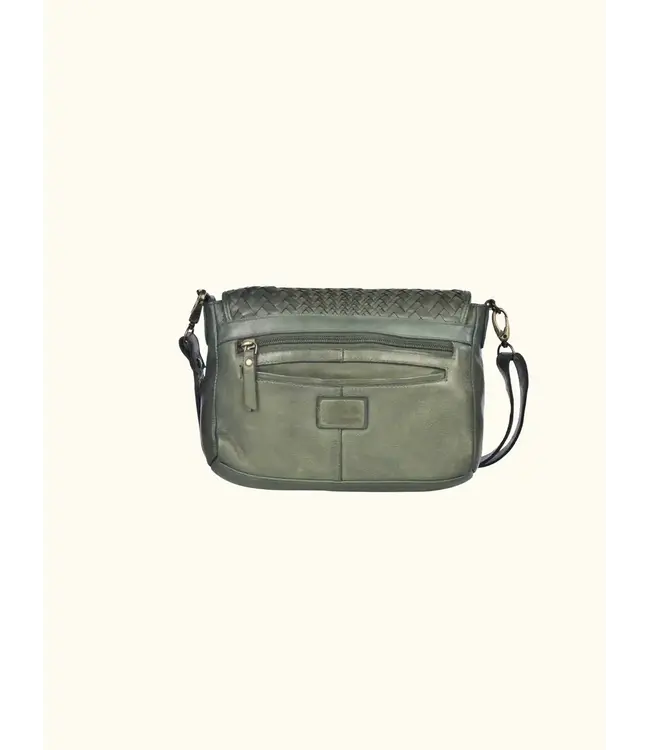 055 Olivia Leather Crossbody Bag