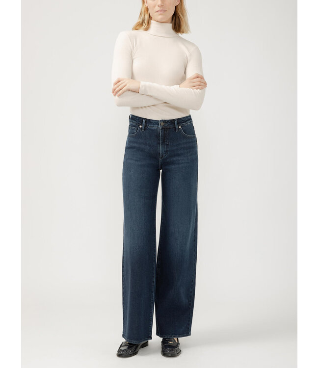 Silver Jeans Isbister High Rise Wide Leg Jeans