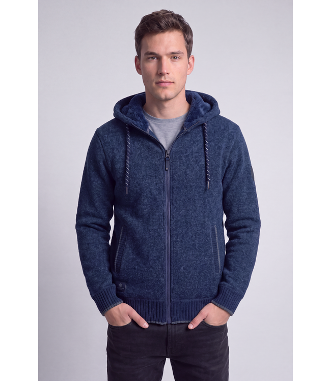 Point Zero Full-Zip Hooded Sweater Jacket