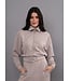 RD International RD Style MAURITZ MODAL SOFT KNIT MOCK NECKZIP UP TOP